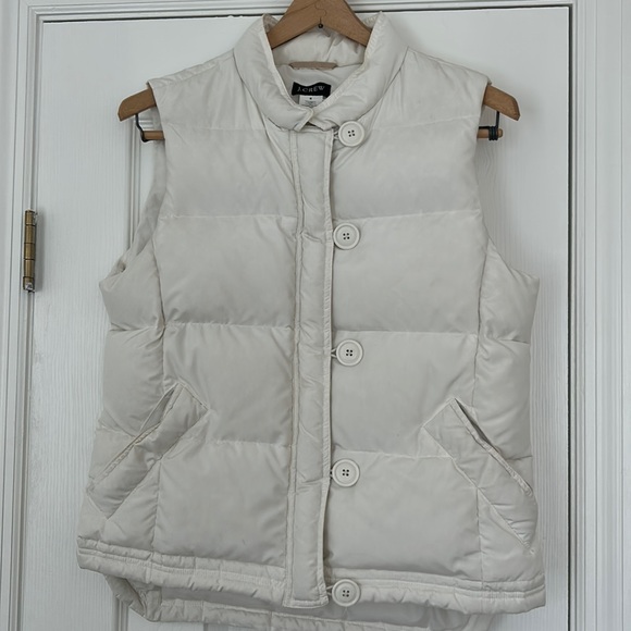 J. Crew Puffy Vest Women’s M - Picture 1 of 5